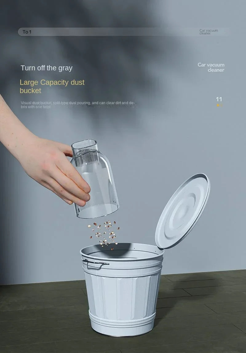 Mini Aspirateur Portable – Garde ta maison toujours propre sans effort !