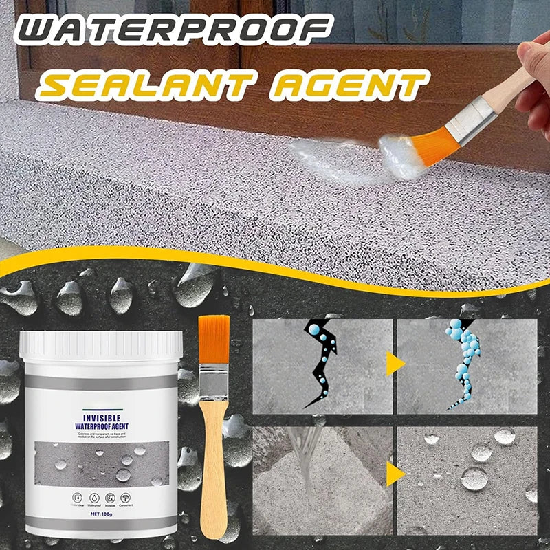 Agent d’Étanchéité Transparent – Répare les fuites en quelques minutes ! 💧
