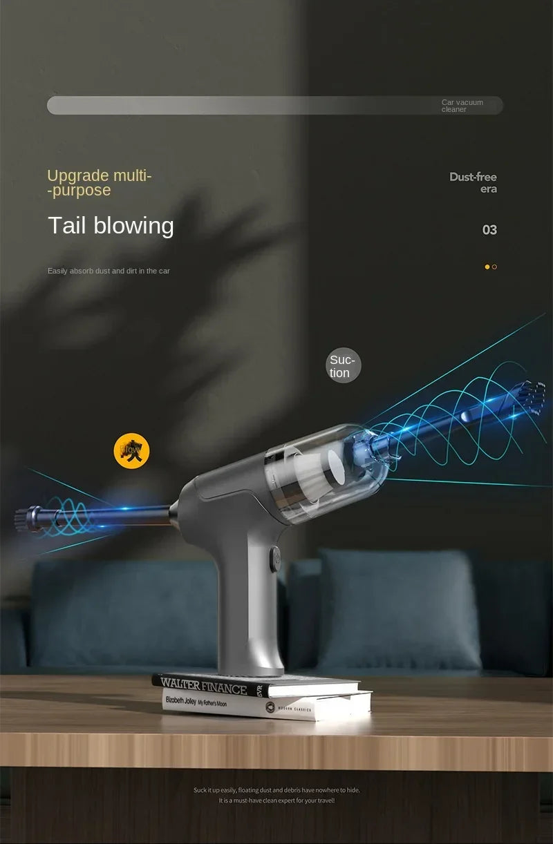 Mini Aspirateur Portable – Garde ta maison toujours propre sans effort !